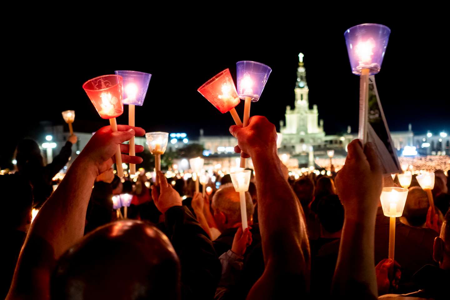 Leiria, 12/05/2022. Peregrinação Aniversária ao Santuário de Fátima. (Rui Miguel Pedrosa / Observador)