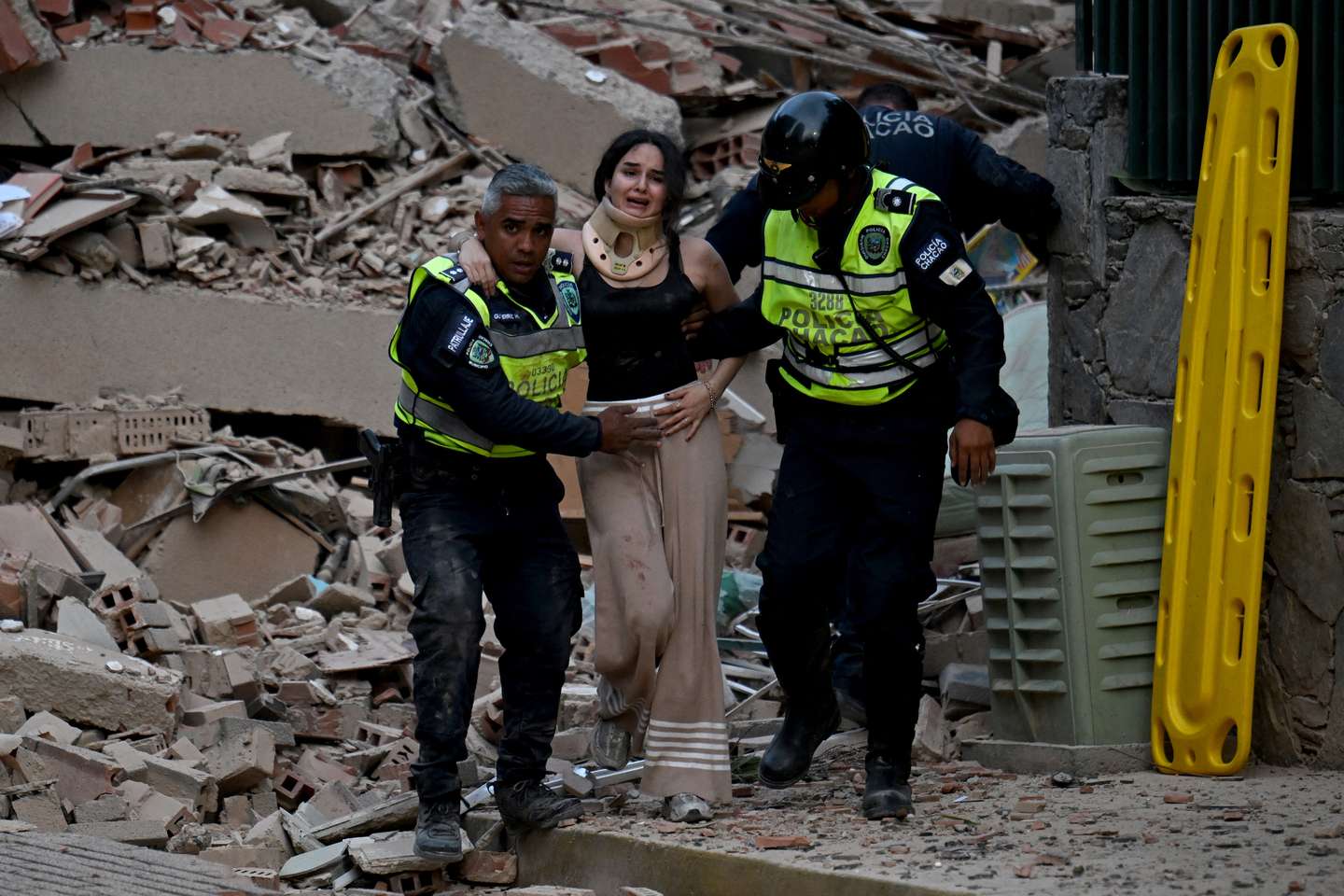Sismo na Venezuela, resgate