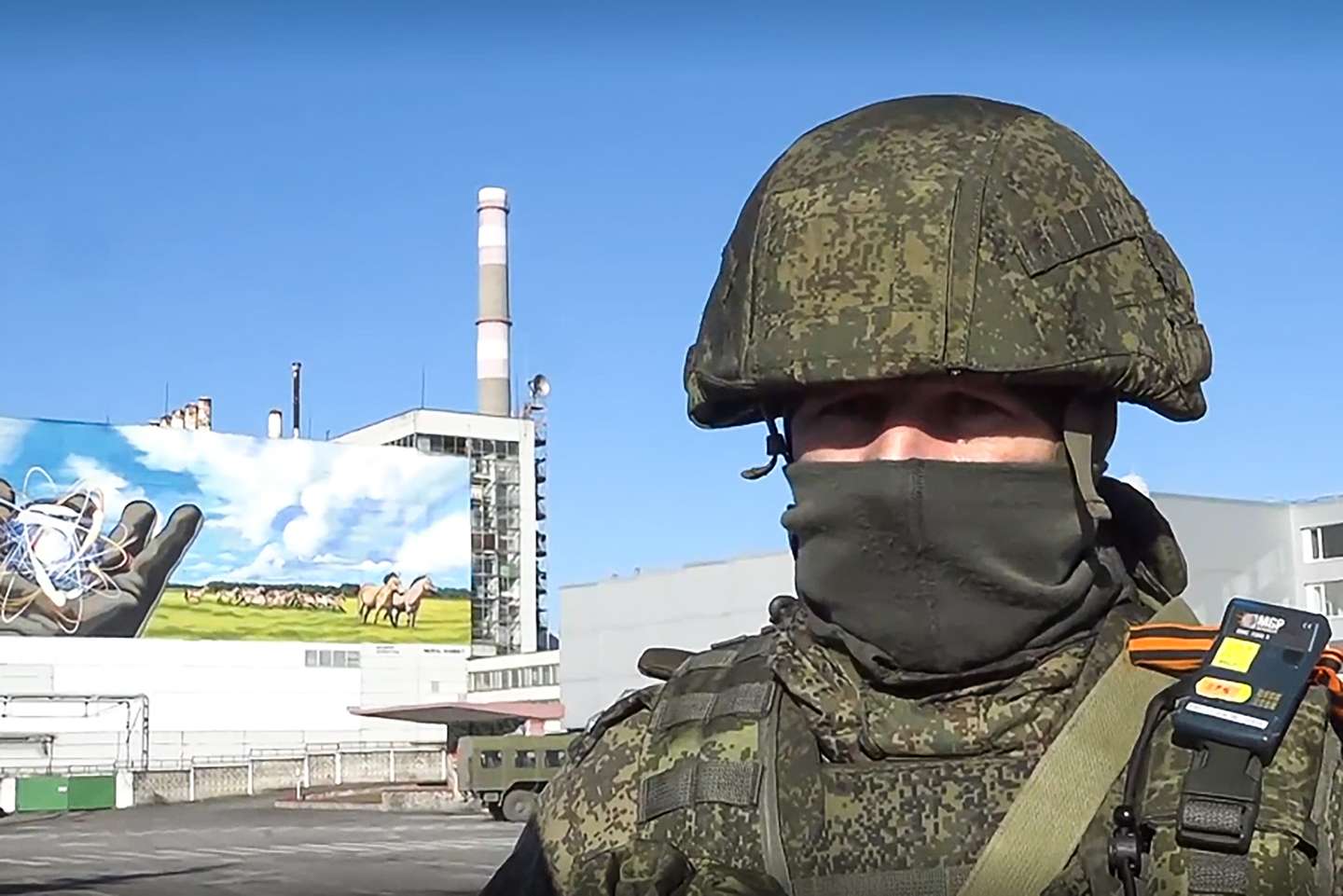Tropas russas em Chernobyl