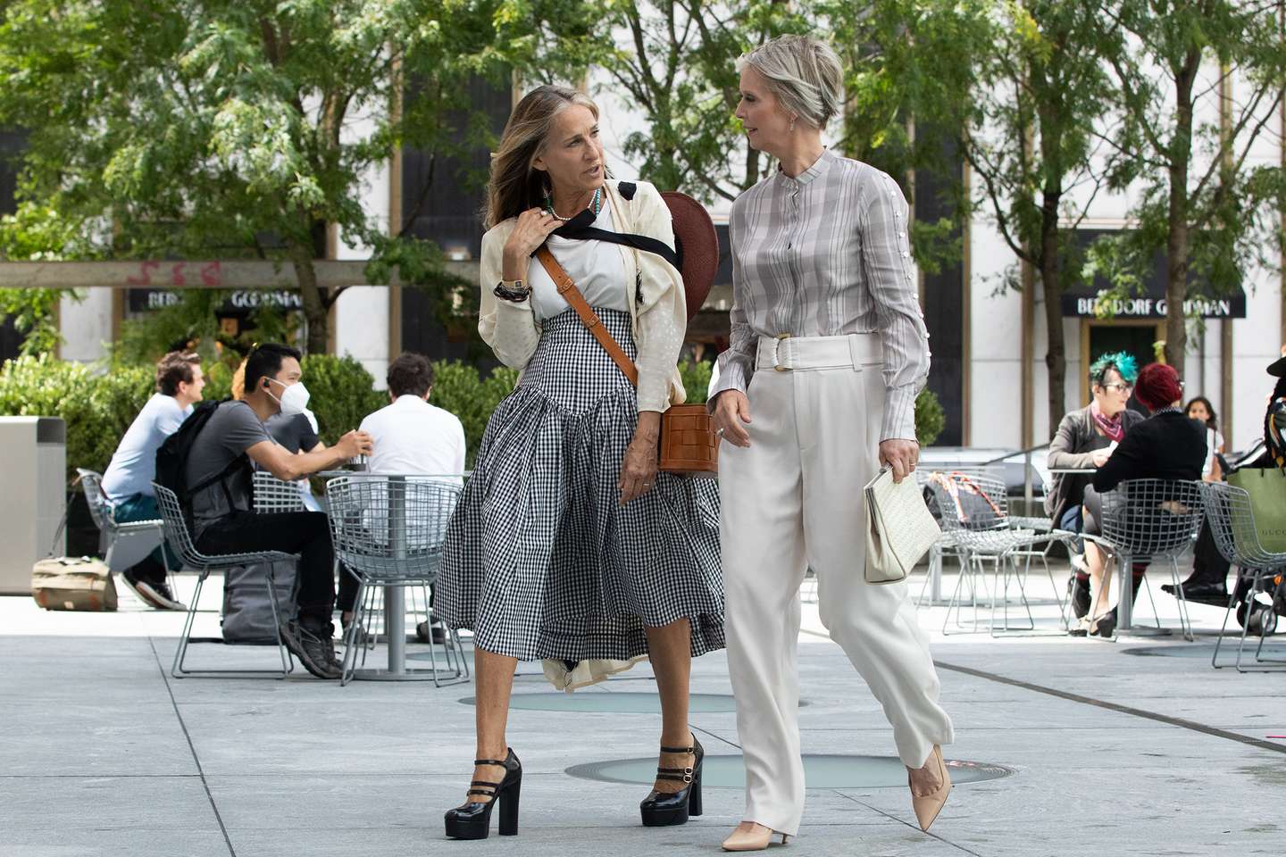 Celebrity Sightings In New York City - July 9, 2021