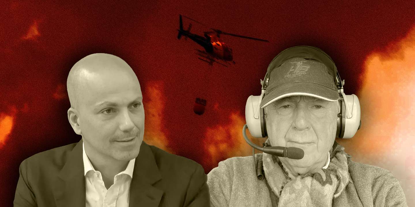 Ricardo Machado (dono da Gestifly e Gesticopter e cunhado de Leitão Amaro) e João Bravo (dono do grupo Sodarca e da empresa Helibravo)