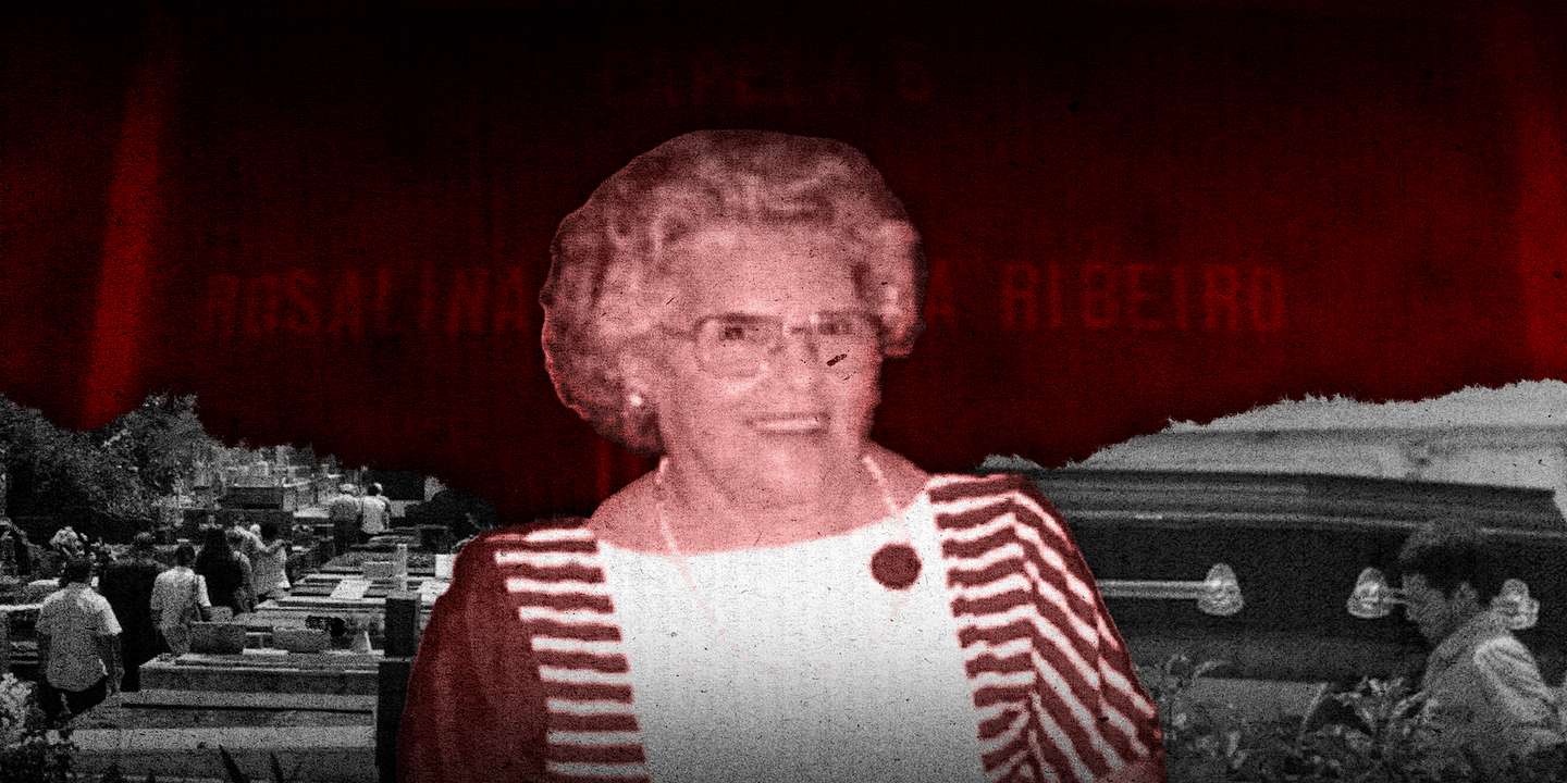 A polícia brasileira registou o velório e o funeral de Rosalina Ribeiro com uma câmara escondida no interior de uma bíblia