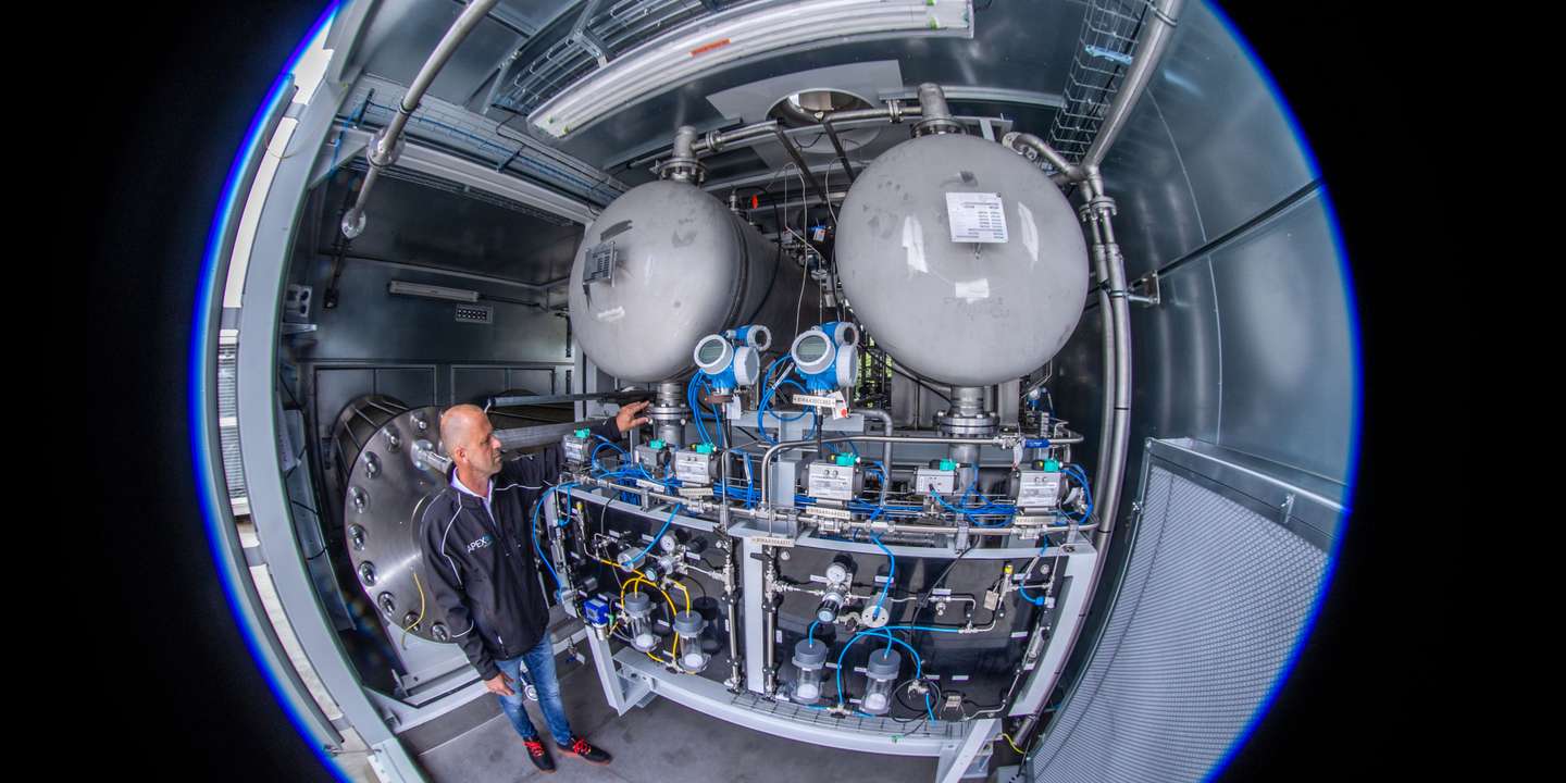 Inauguration of the largest hydrogen plant