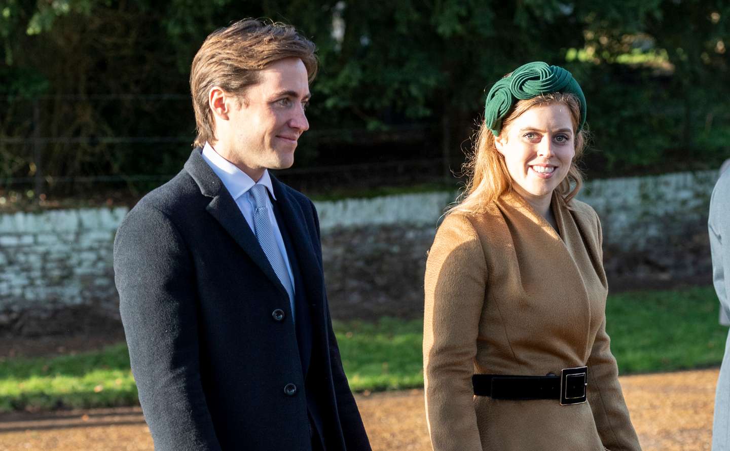 The Royal Family Attend Church On Christmas Day