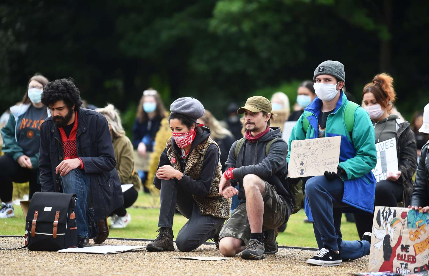 Black Lives Matter Movement Inspires Demonstrations In UK
