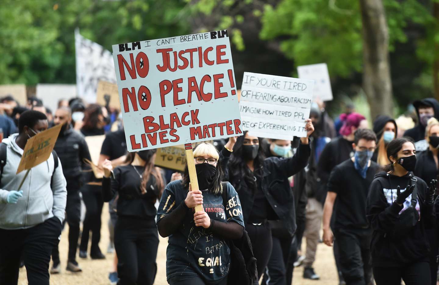 Black Lives Matter Movement Inspires Demonstrations In UK