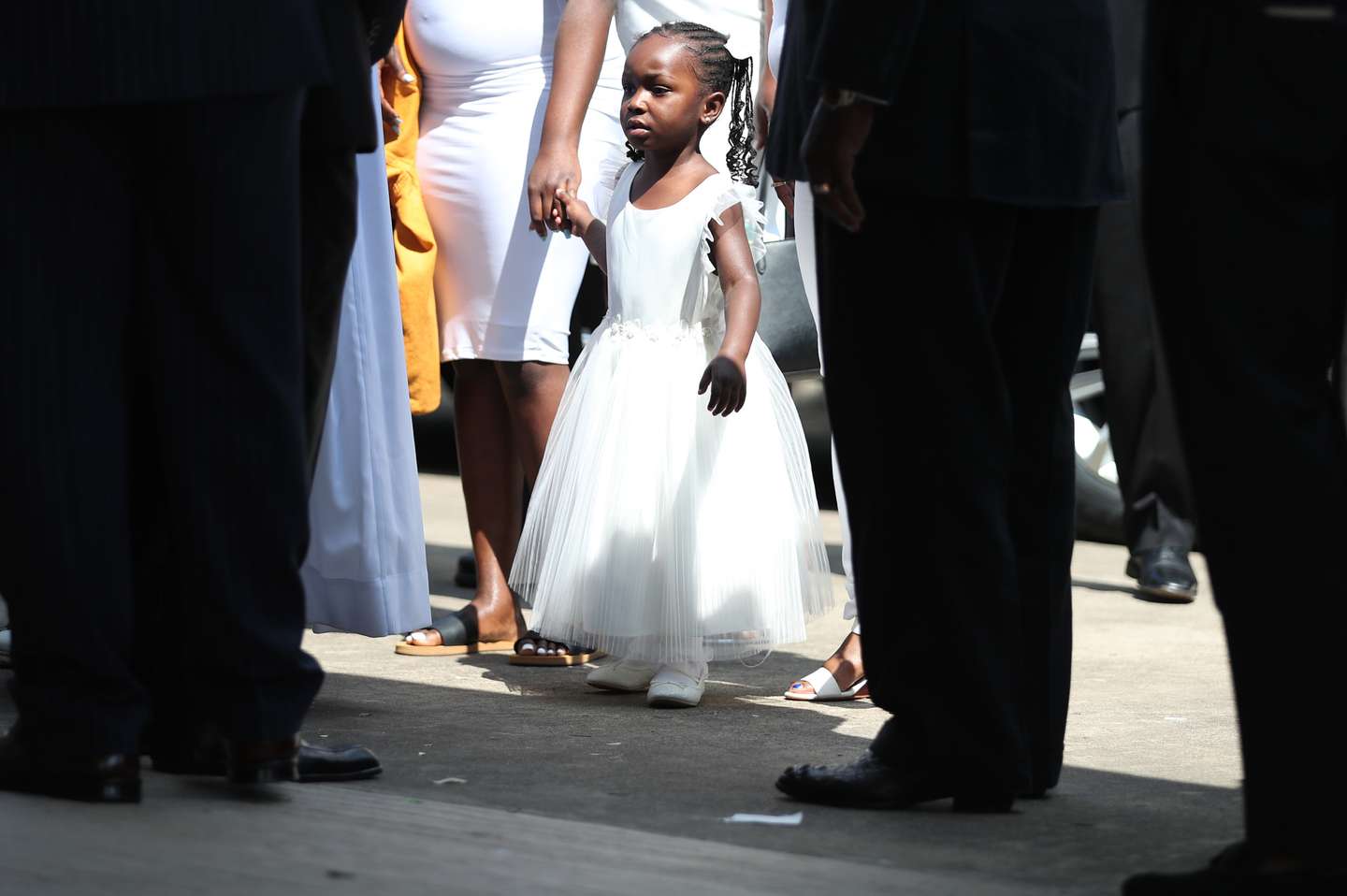 Private Funeral For George Floyd Takes Place In Houston