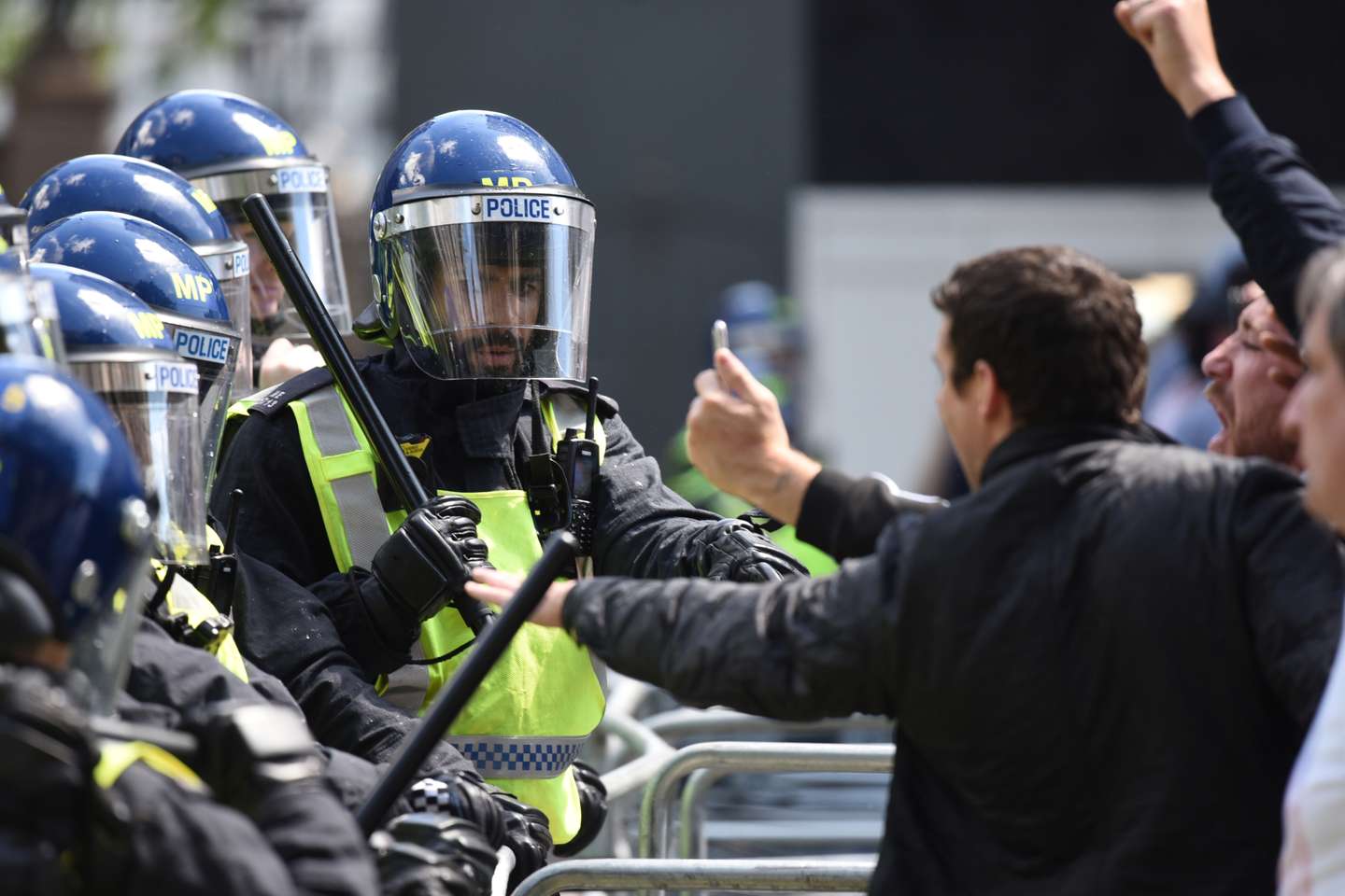 Demonstration at Parliament Square in London