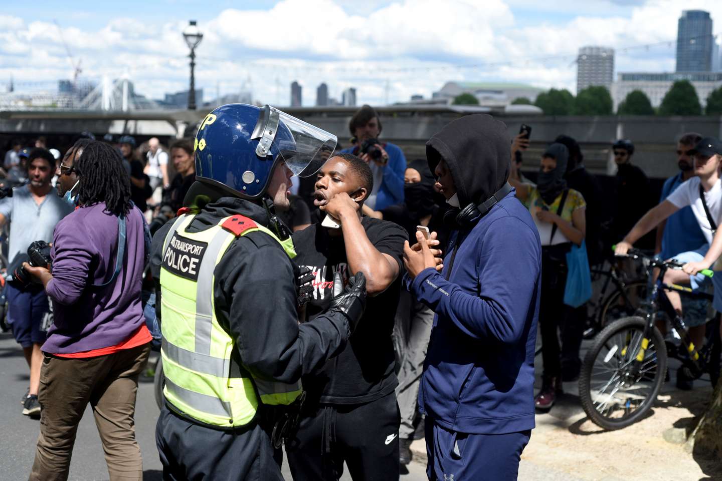 Protests in London