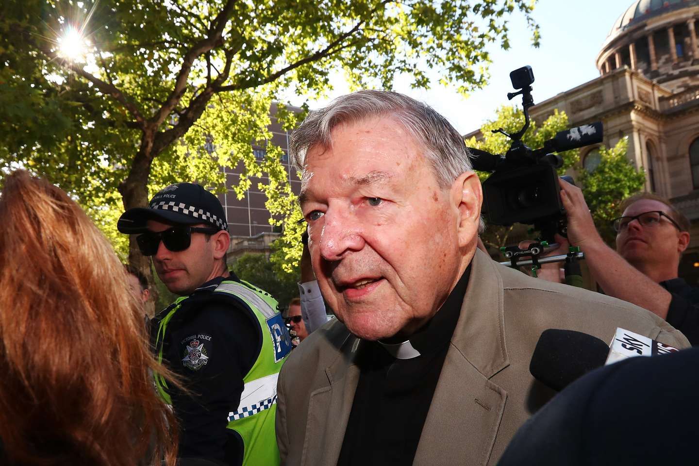 Cardinal George Pell Attends Court For Sentencing On Historical Child Abuse Charges