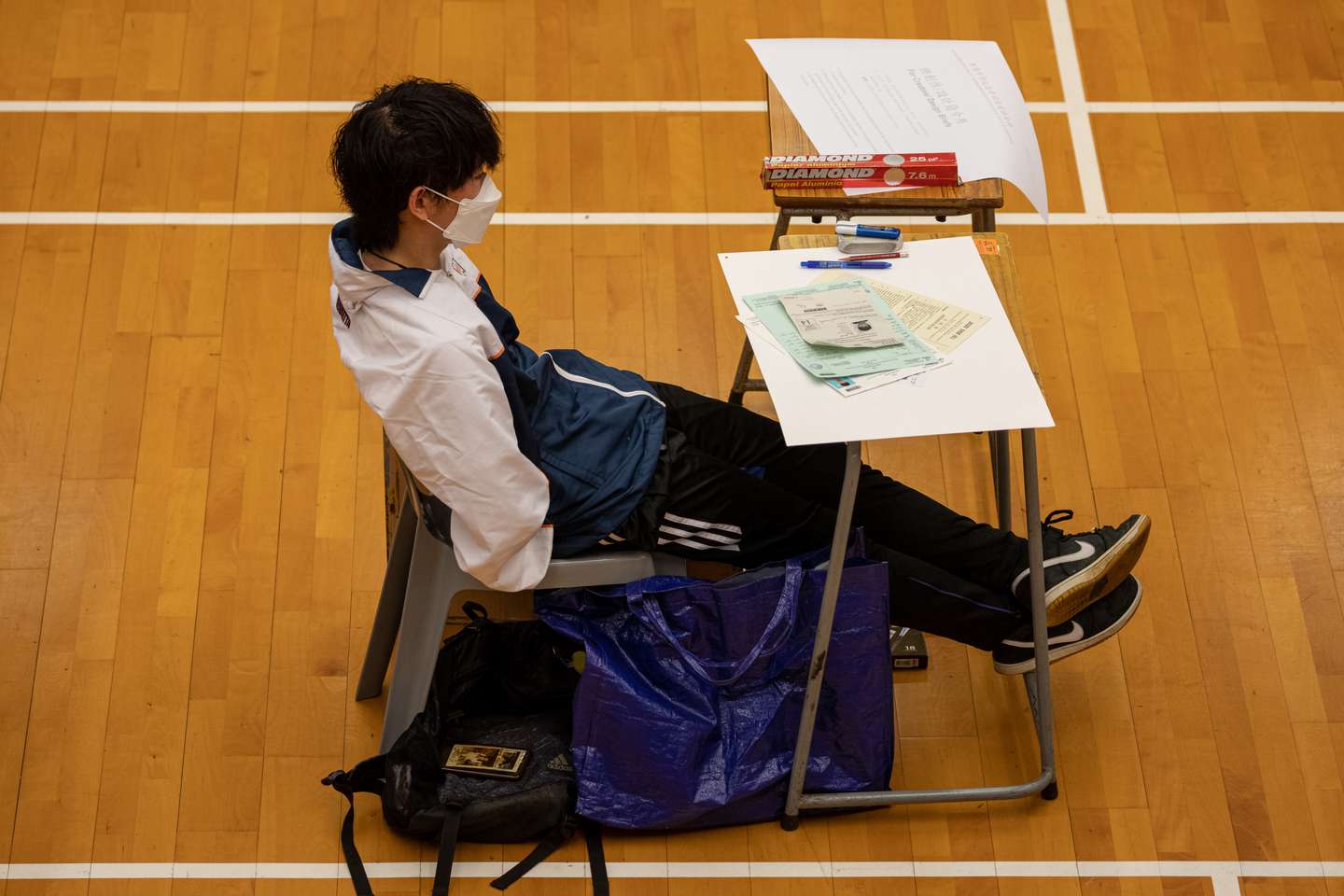 Hong Kong Students Sit For Public Exam Amid The Coronavirus Pandemic