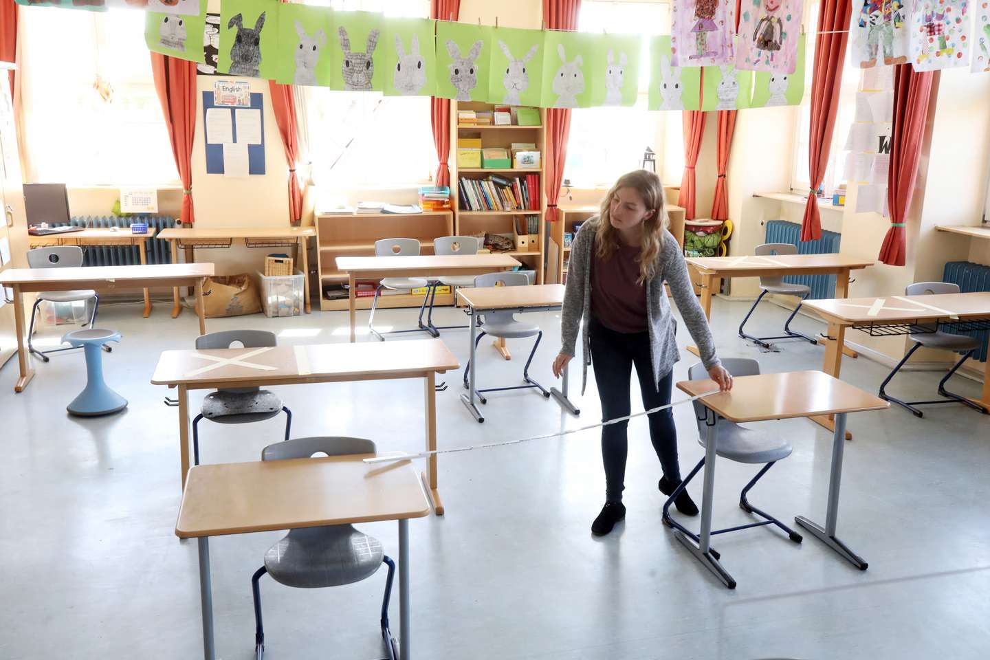 Schools Prepare To Reopen As Coronavirus Restrictions Ease
