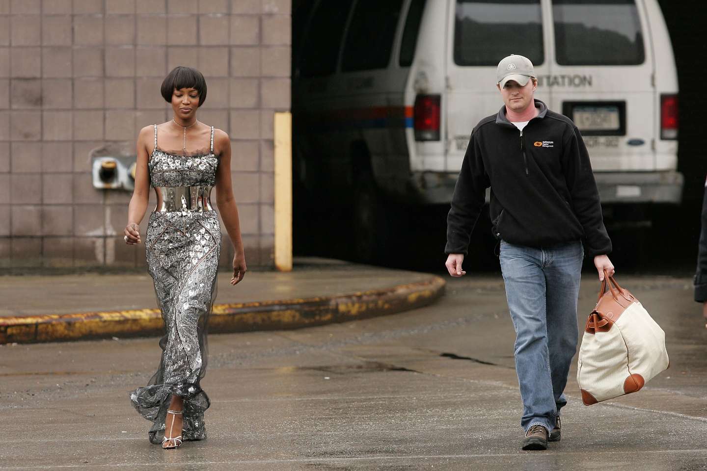 Naomi Campbell Reports For Her Court Ordered Community Service