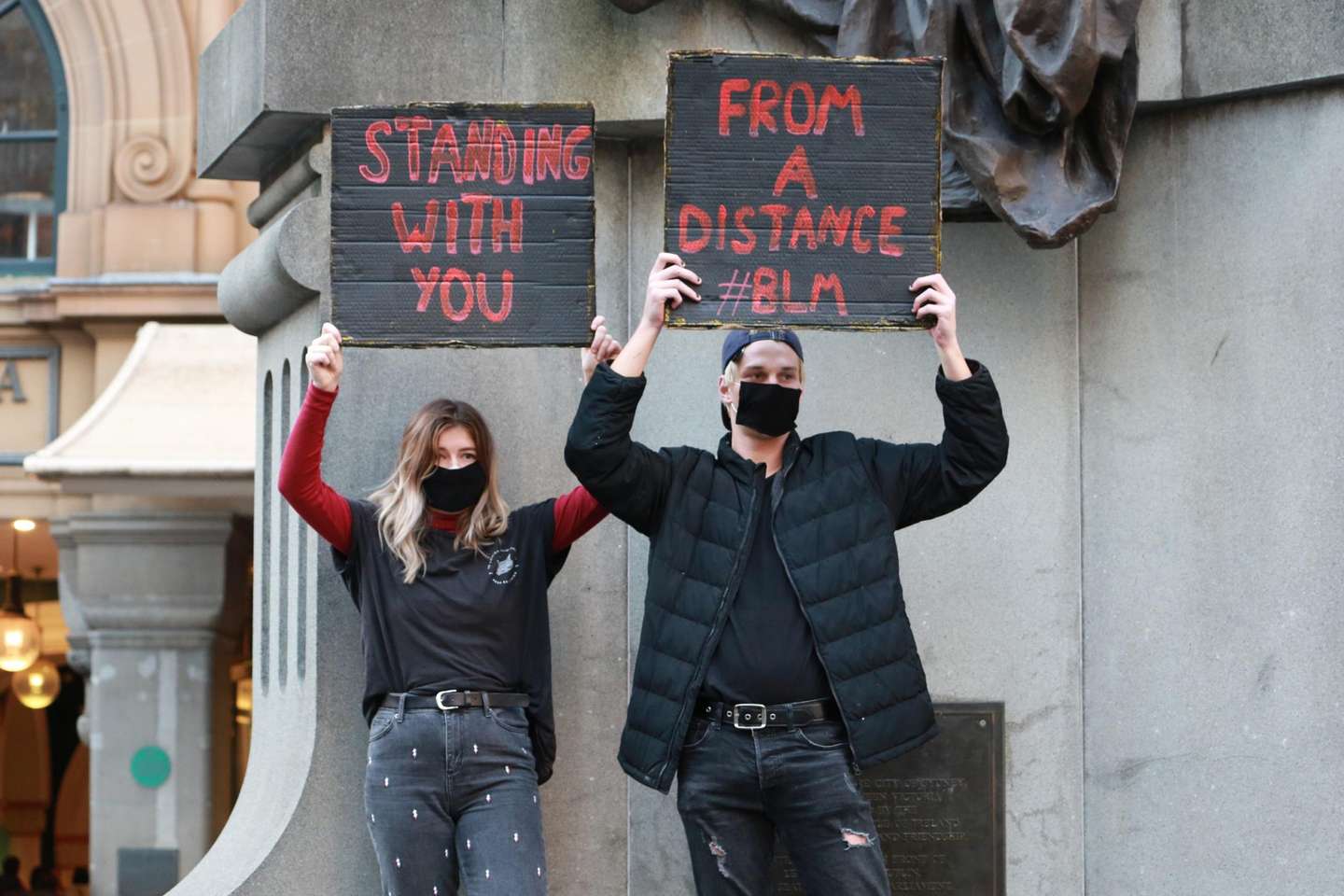 Australians Rally In Solidarity With Black Lives Matter Movement