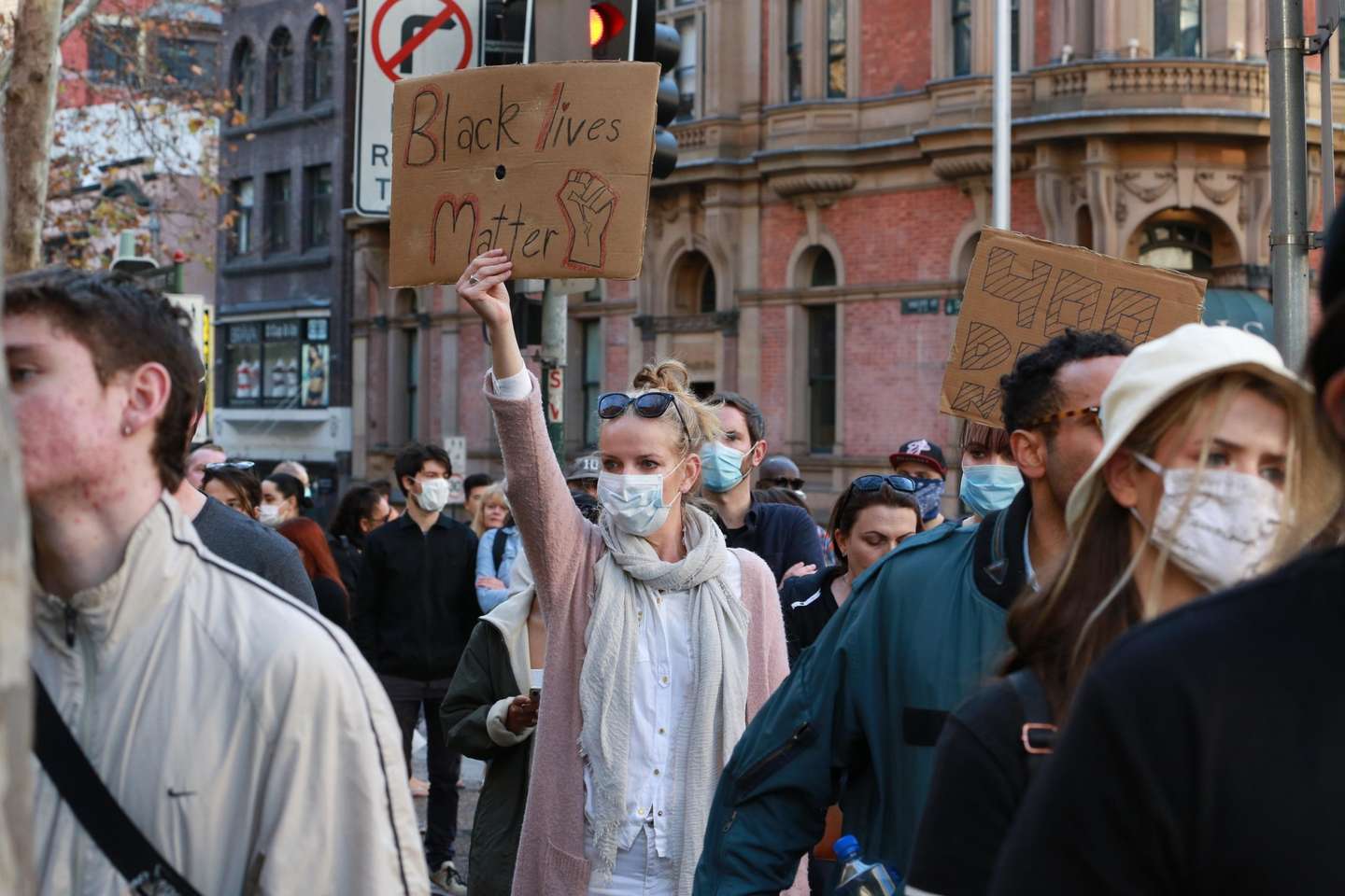 Australians Rally In Solidarity With Black Lives Matter Movement