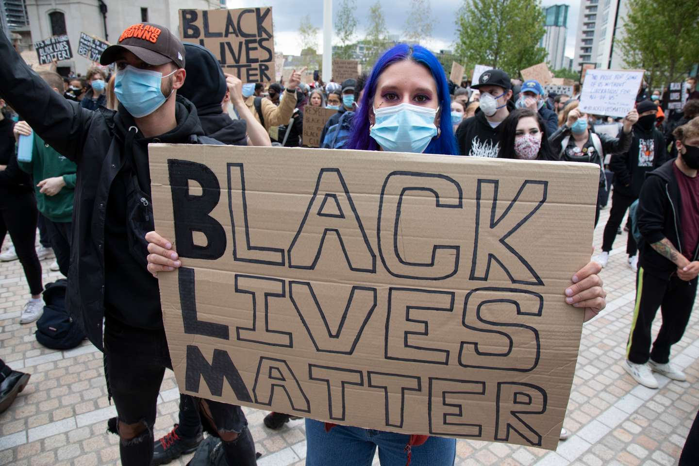 Black Lives Matter Demonstration In Birmingham