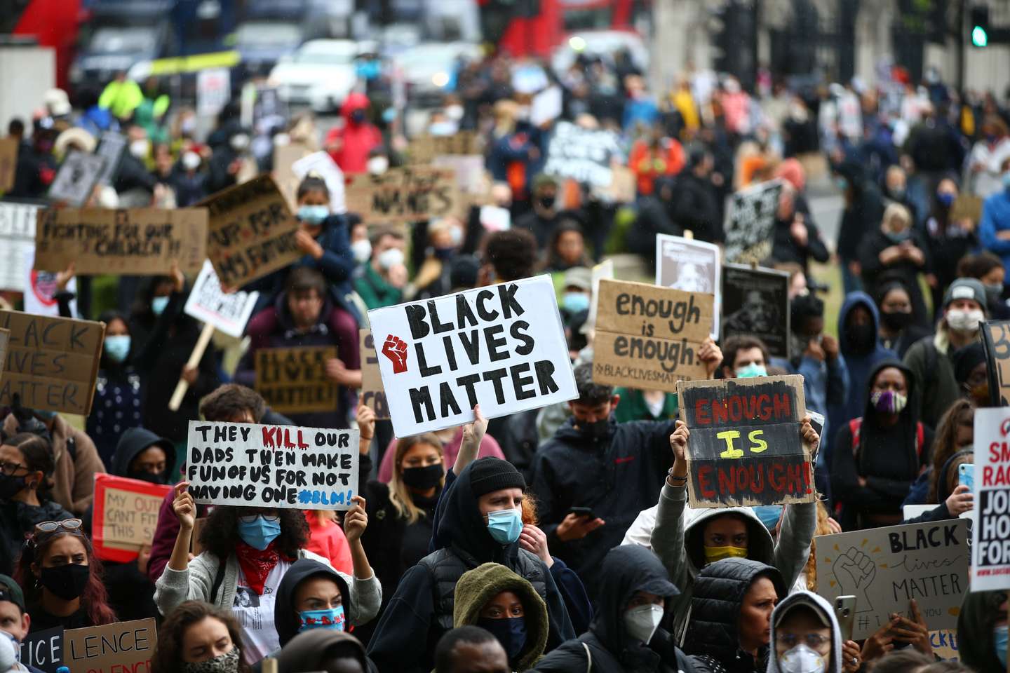 Black Lives Matter Demonstrations In UK Continue Into The Weekend