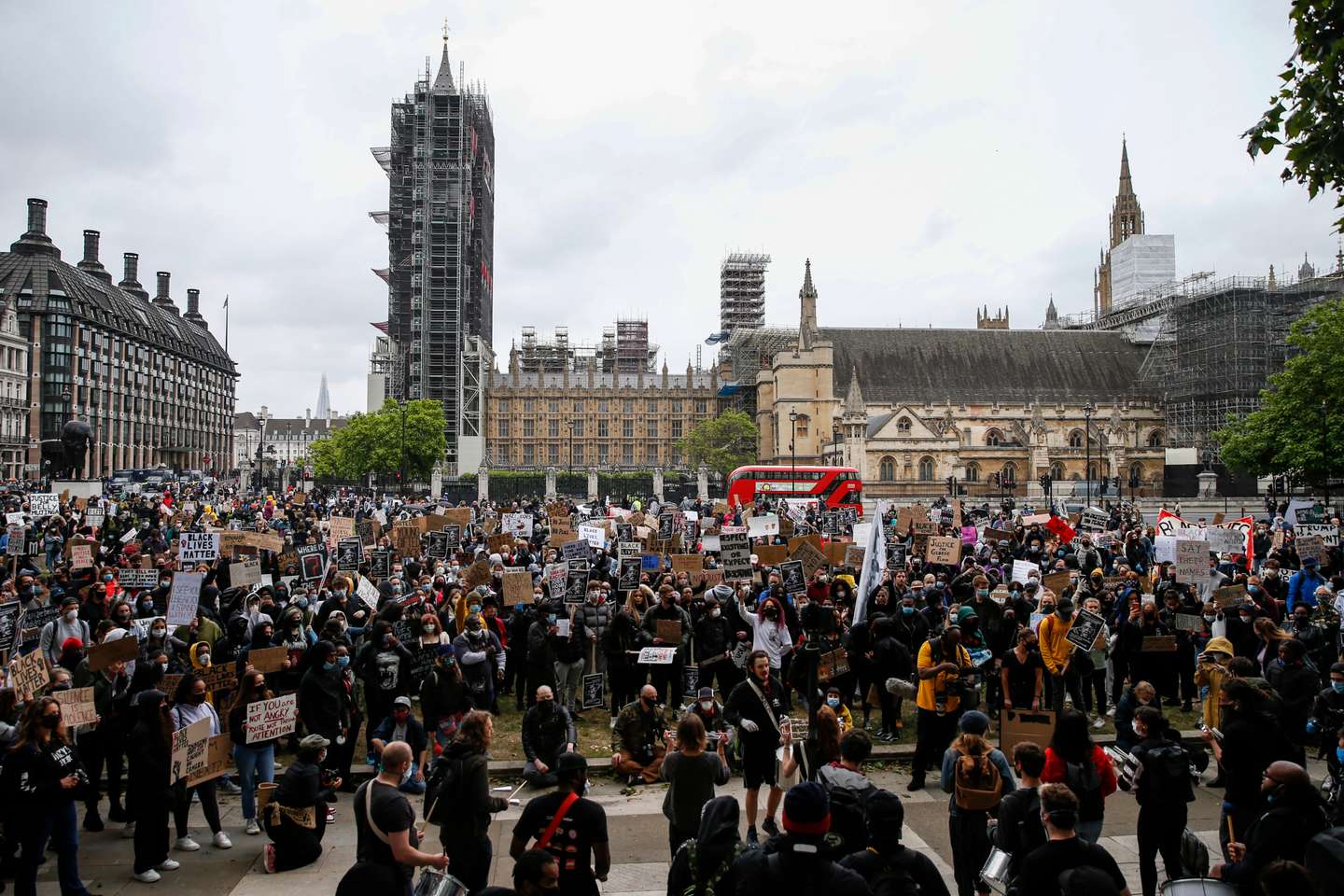 Black Lives Matter Demonstrations In UK Continue Into The Weekend