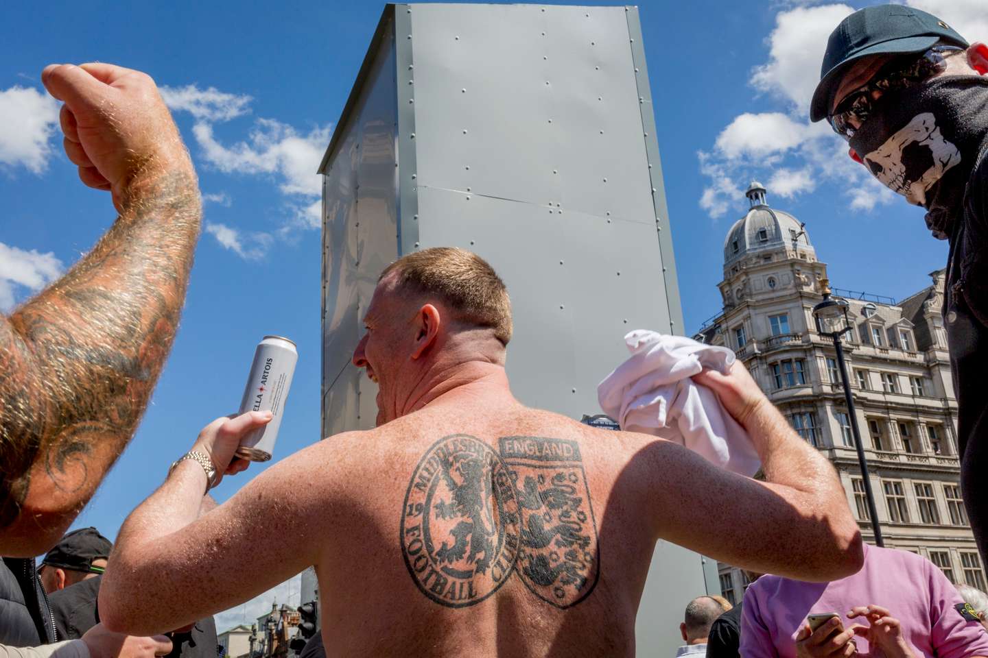 Black Lives Matter Far-Right Protest