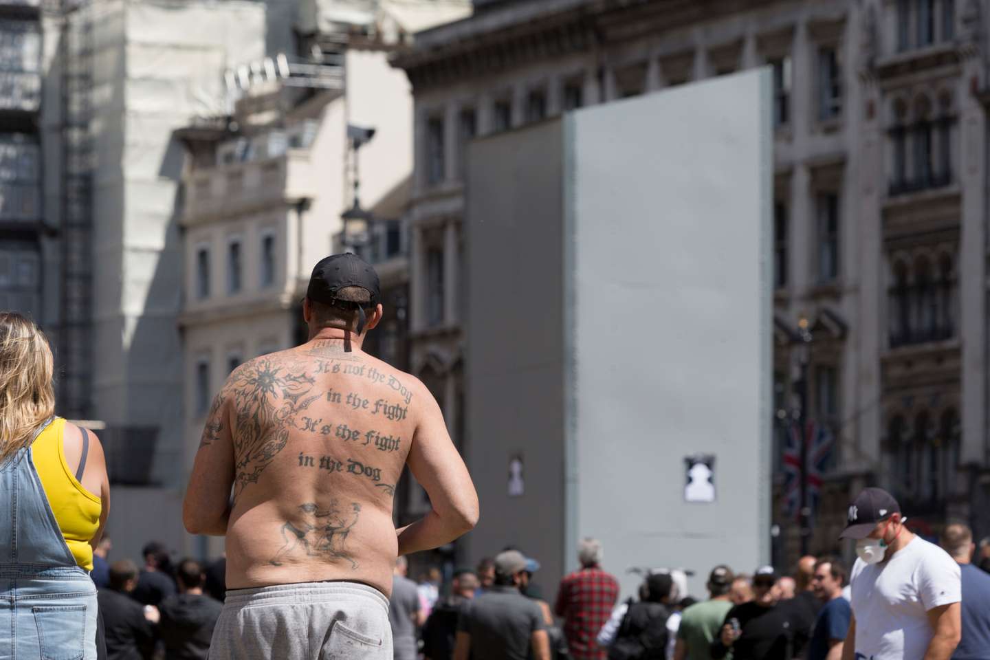 Black Lives Matter Far-Right Protest