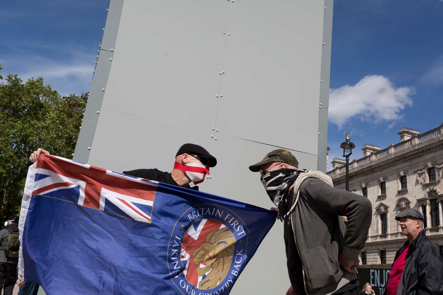 Black Lives Matter Far-Right Protest