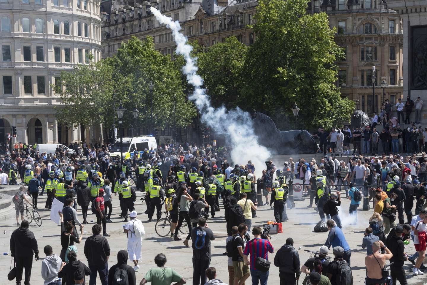 Protests in London