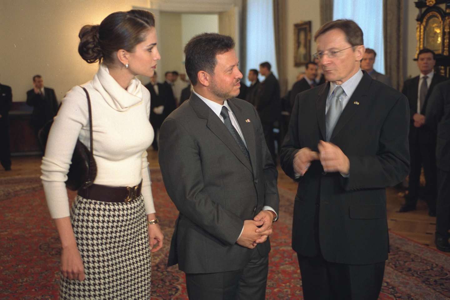 VIENNA: OFFICIAL VISIT OF THE JORDANIAN SOVEREIGNS