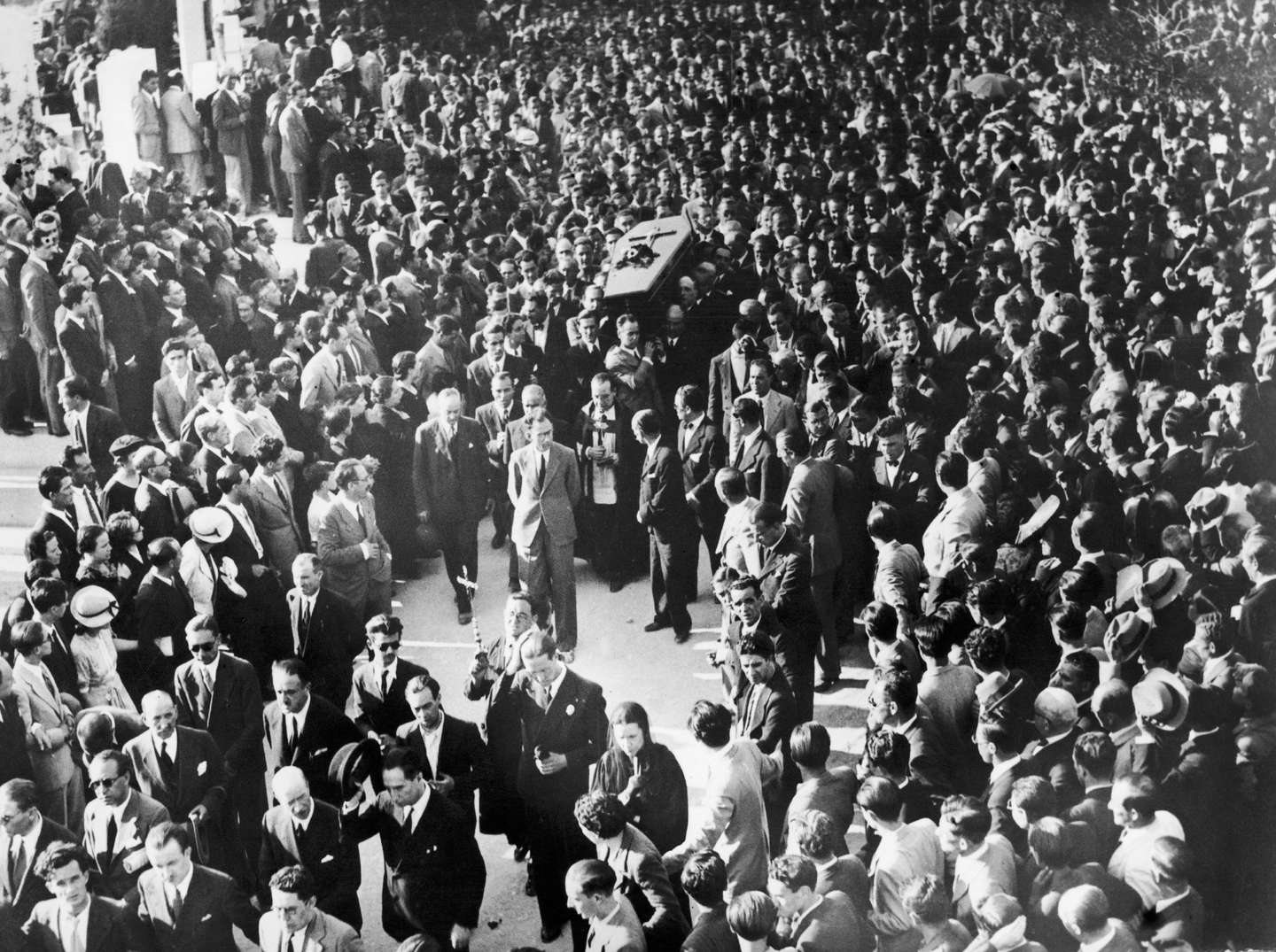 Monarchist Calvo Sotelo'S Funeral In 1936