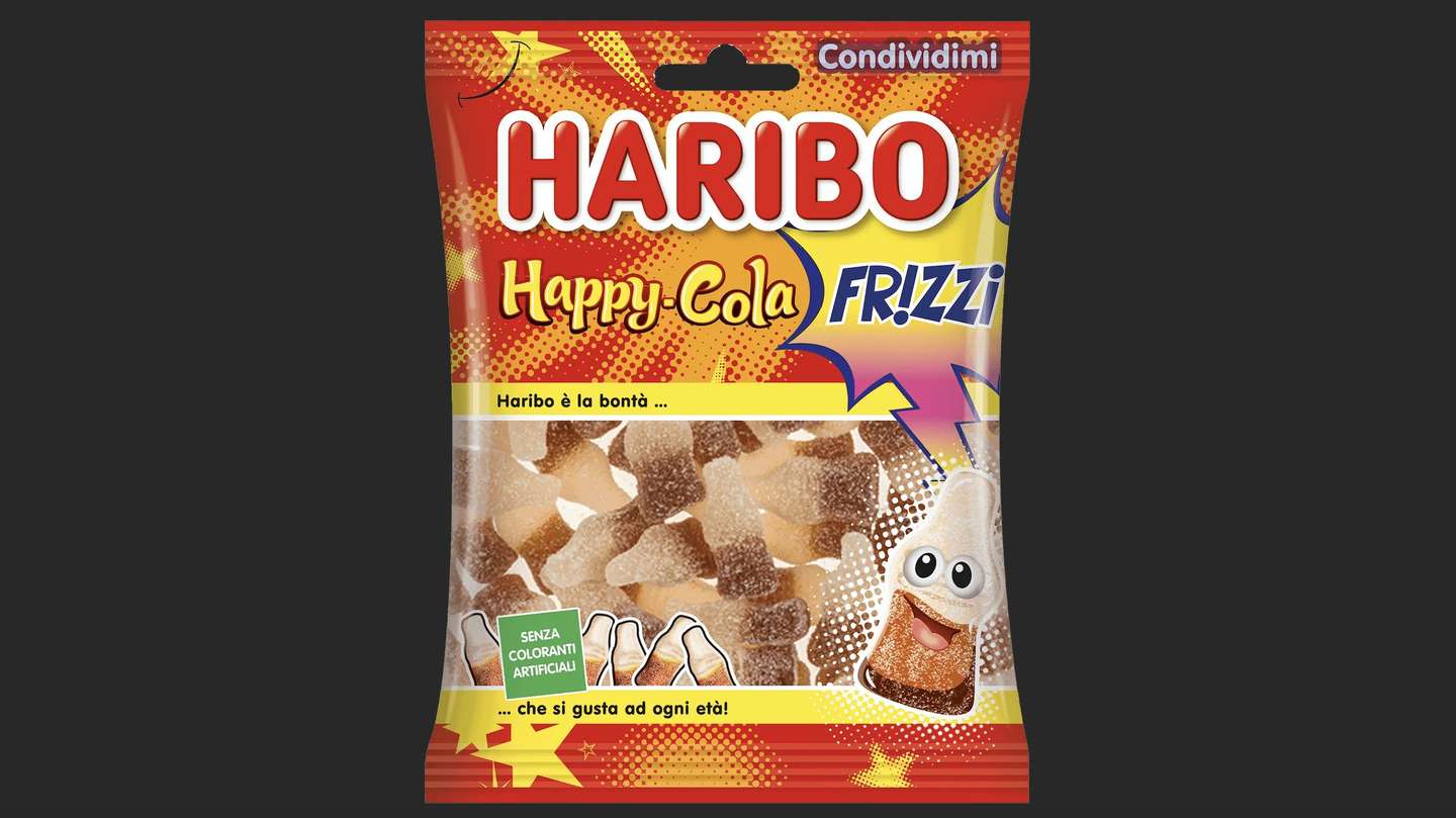 HAPPY COLA FRIZZ HARIBO