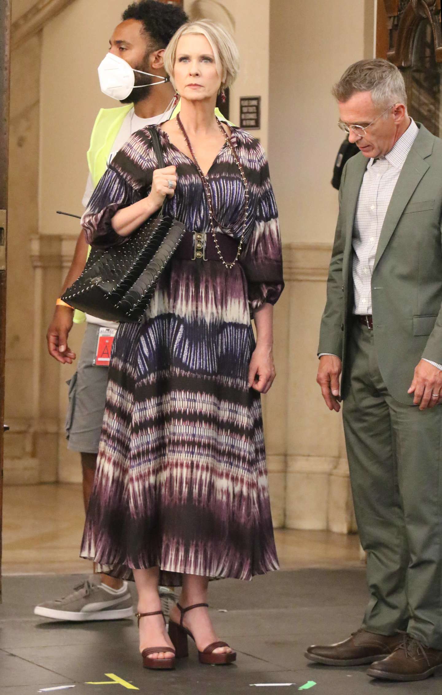 Celebrity Sightings In New York - July 23, 2021