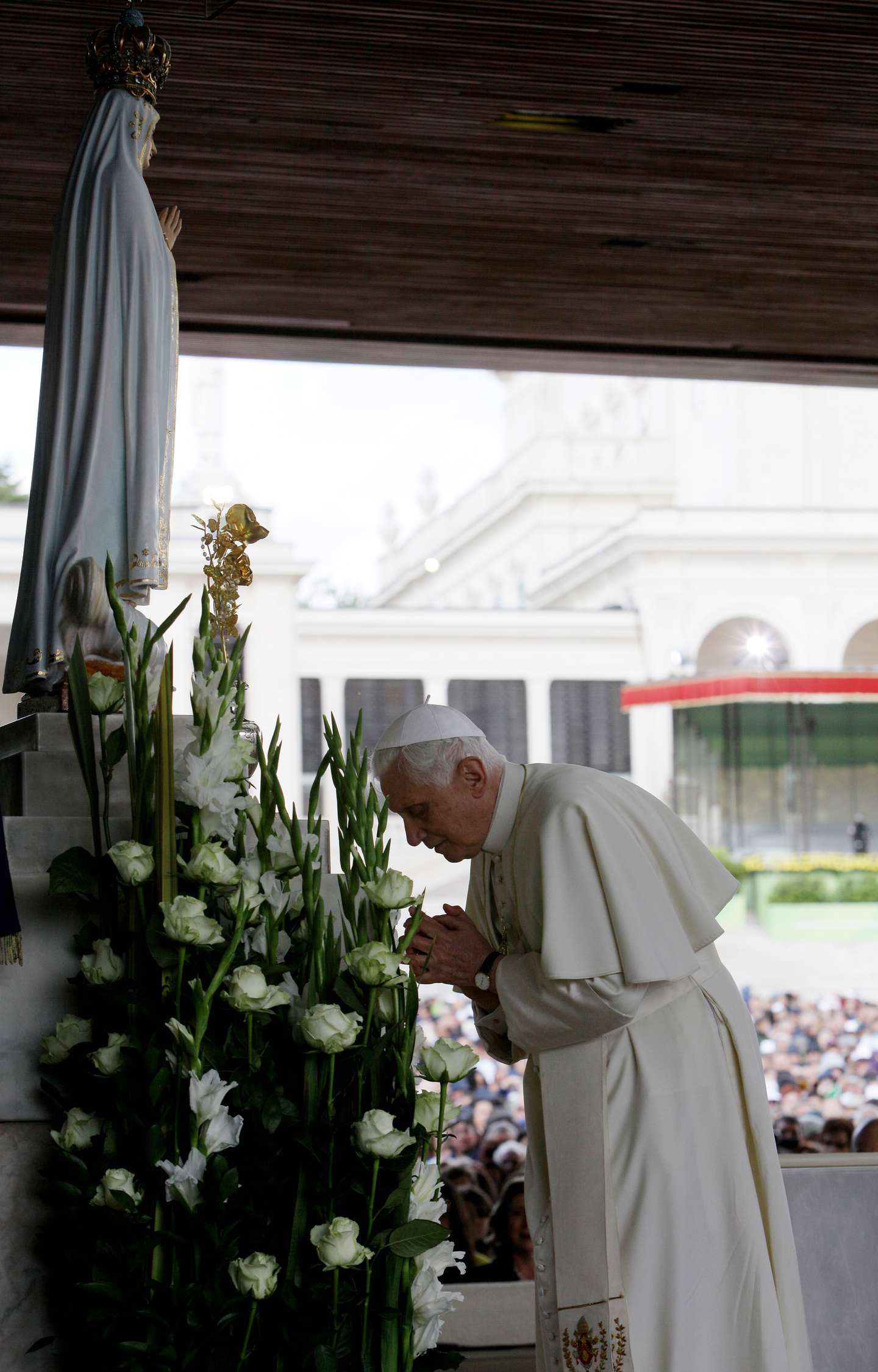 The pope Benedict XVI