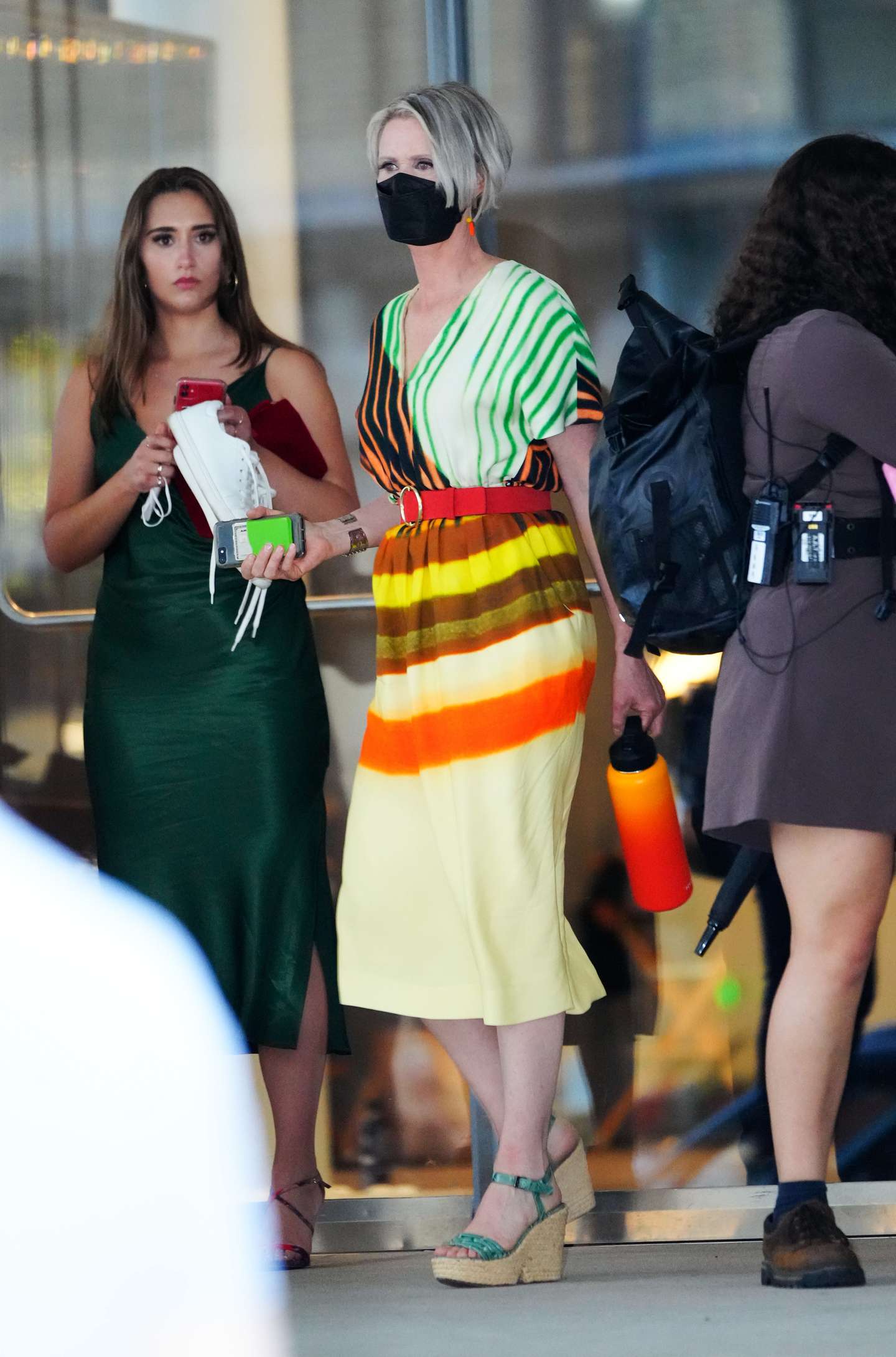 Celebrity Sightings In New York City - July 13, 2021