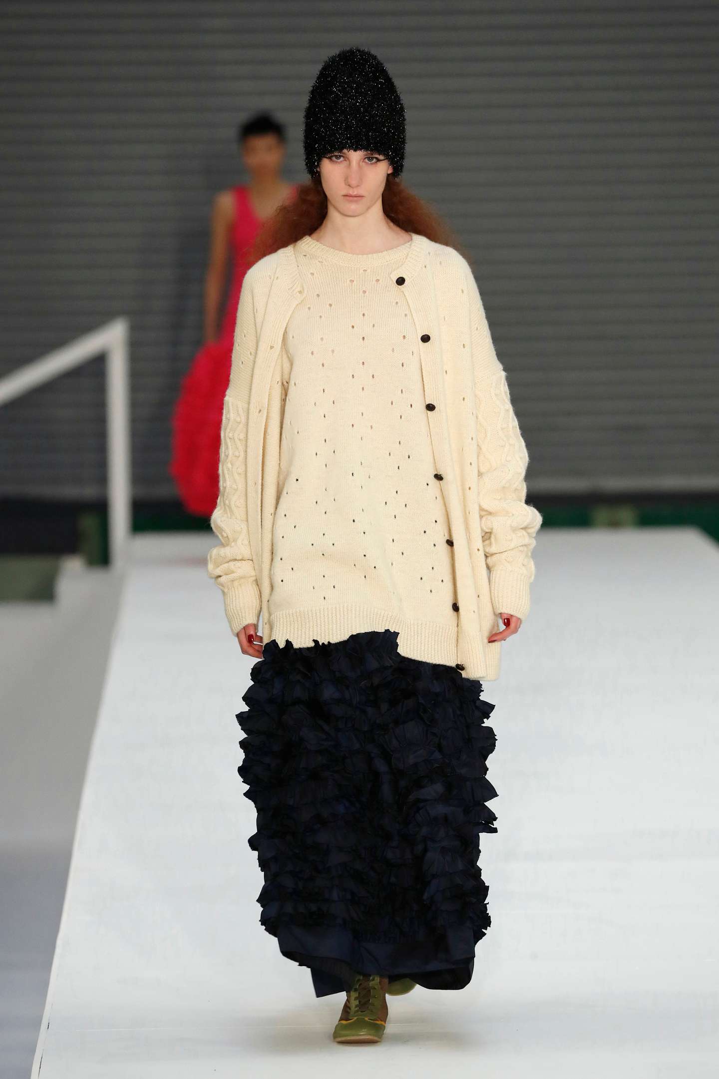 Molly Goddard - Runway - LFW February 2022