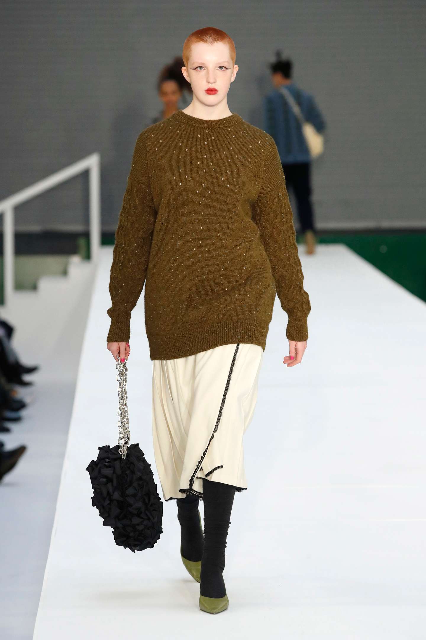 Molly Goddard - Runway - LFW February 2022