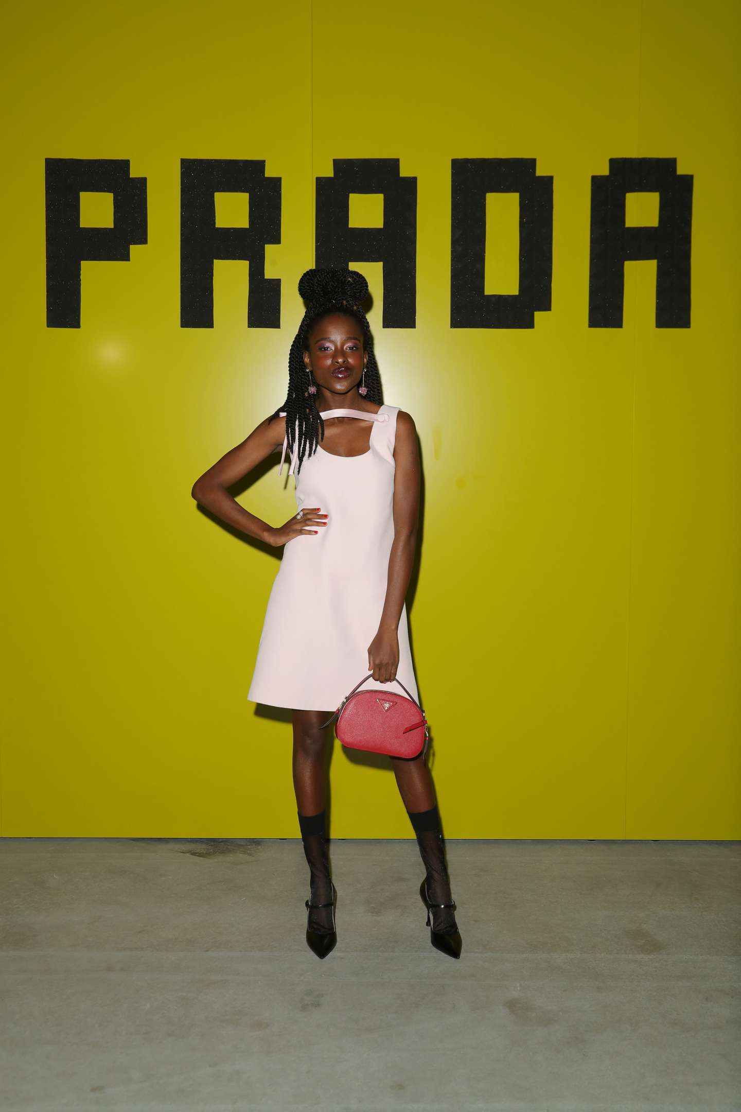 Prada -Arrivals and Front Row: Milan Fashion Week Fall/Winter 2019/20