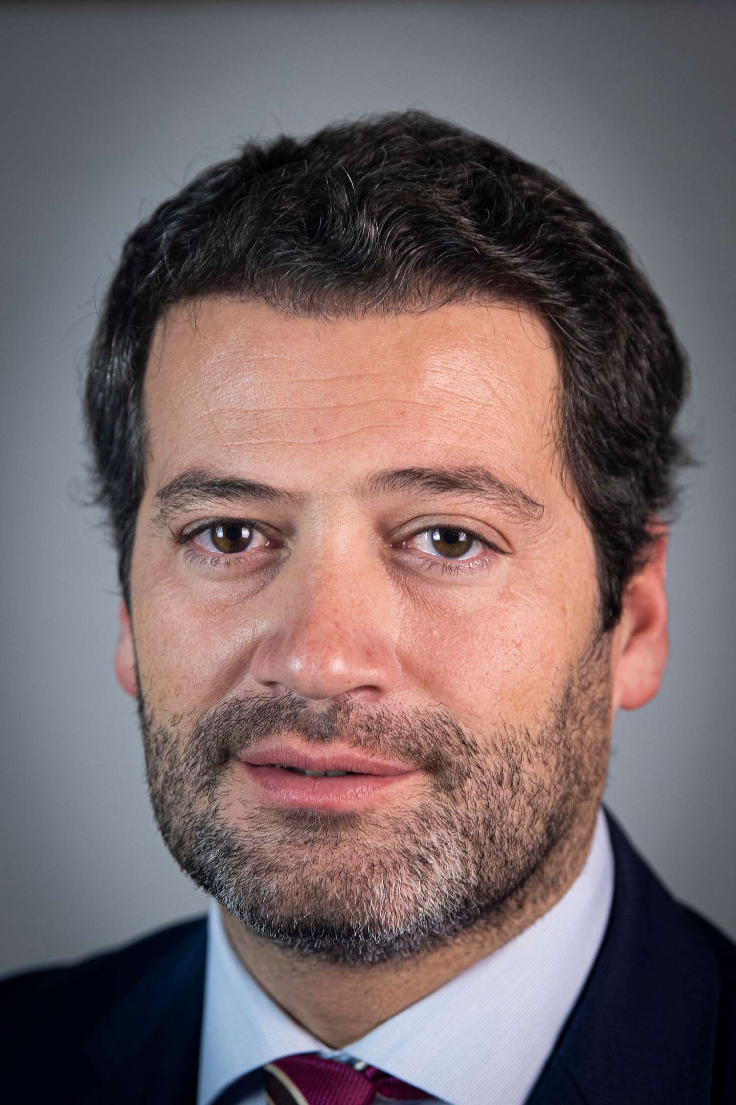Entrevista a André Ventura, líder do Chega, à Rádio Observador. Lisboa, 7 de janeiro de 2022. JOÃO PORFÍRIO/OBSERVADOR