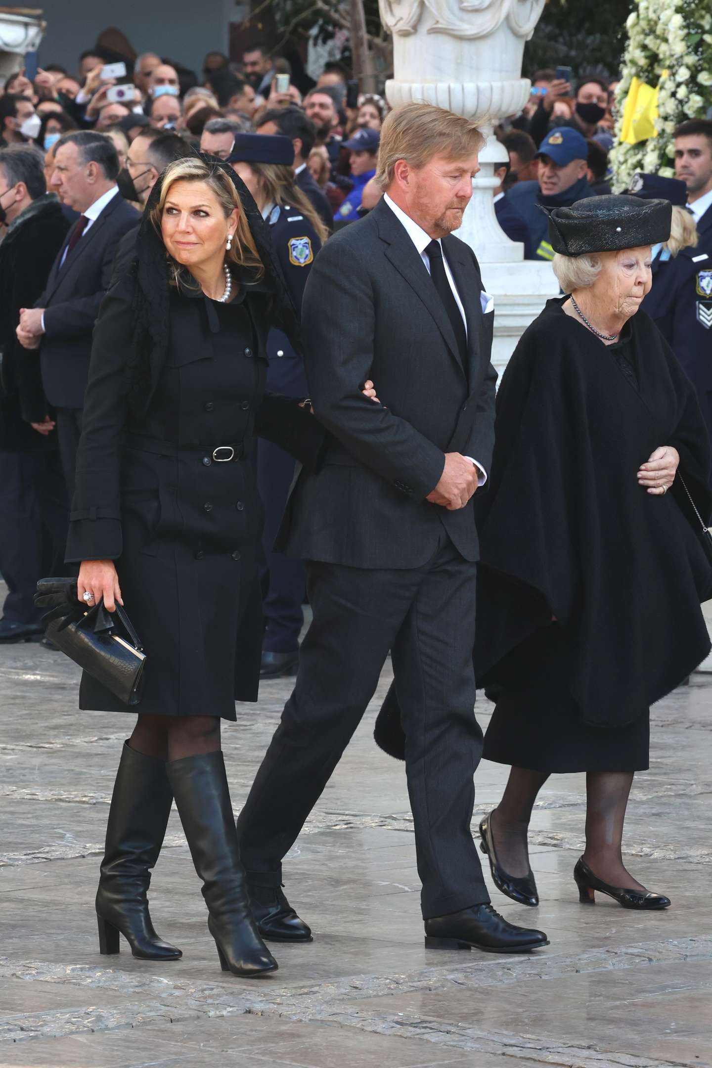 Funeral For Constantine Of Greece At The Metropolitan Cathedral Of Athens
