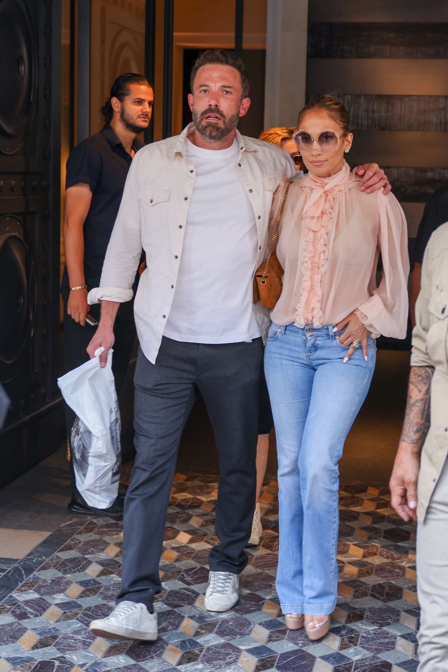 Celebrity Sightings In Paris - July 25, 2022