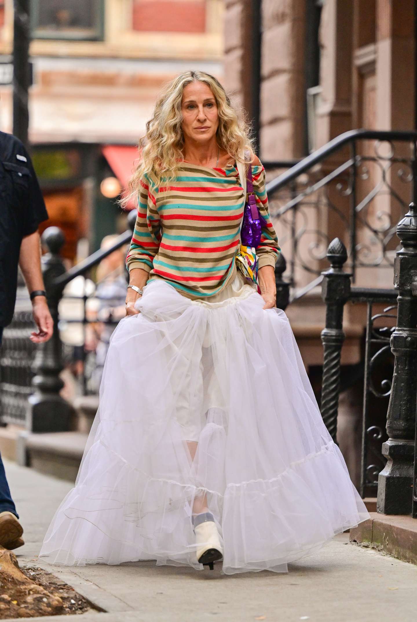 Celebrity Sightings In New York City - September 17, 2021