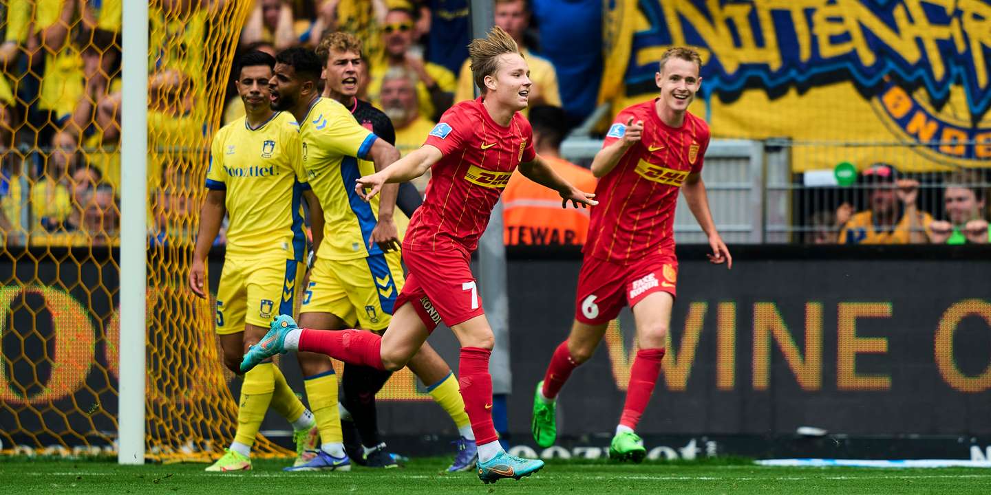 Brondby IF vs FC Nordsjalland - Danish 3F Superliga
