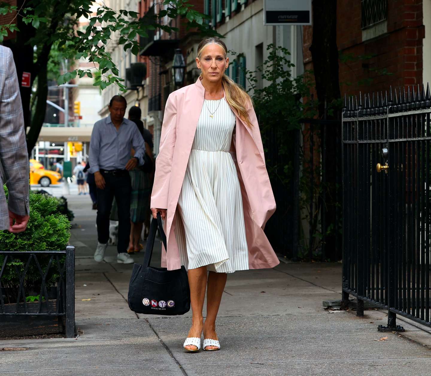 Celebrity Sightings In New York - July 12, 2021