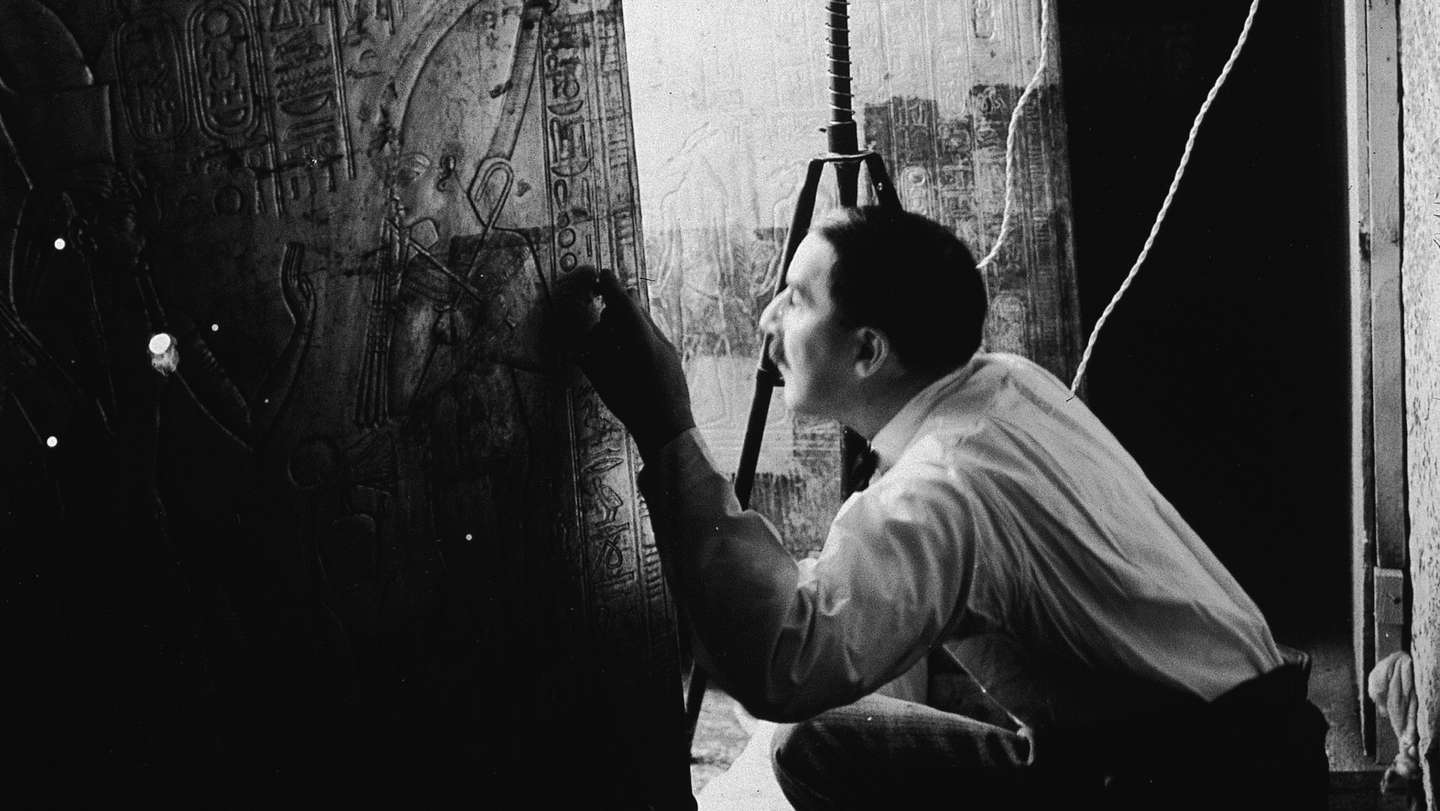 Carter Opens Door Of Tut's Shrine