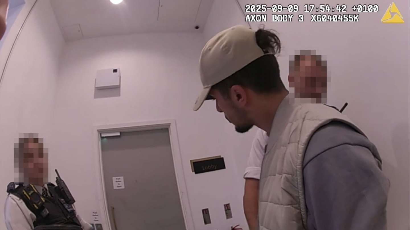 Detenção de Brahim Kaddour Cherif a 9 de setembro de 2025