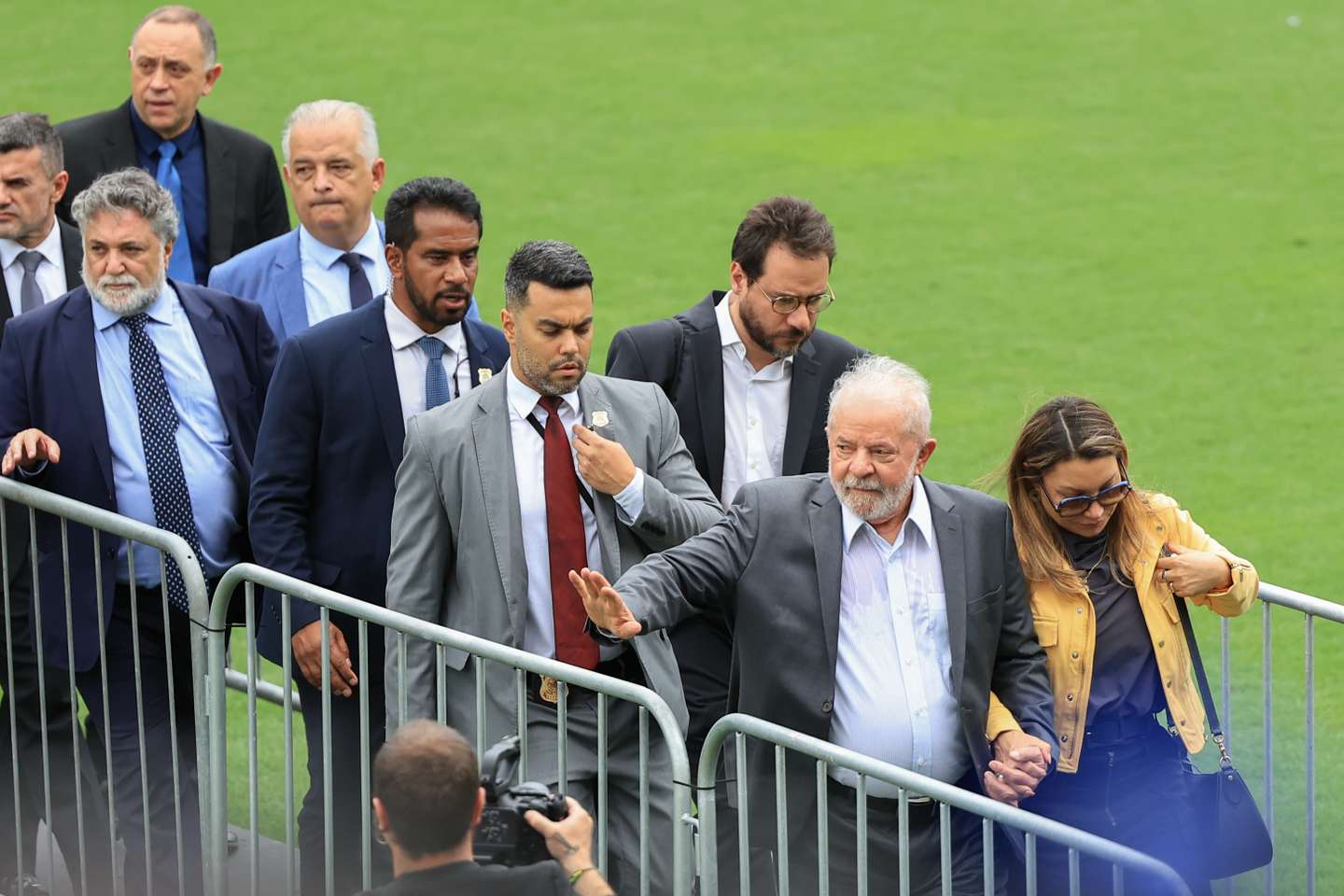 Pele's funeral in Vila Belmiro Stadium of Santos in Brazil