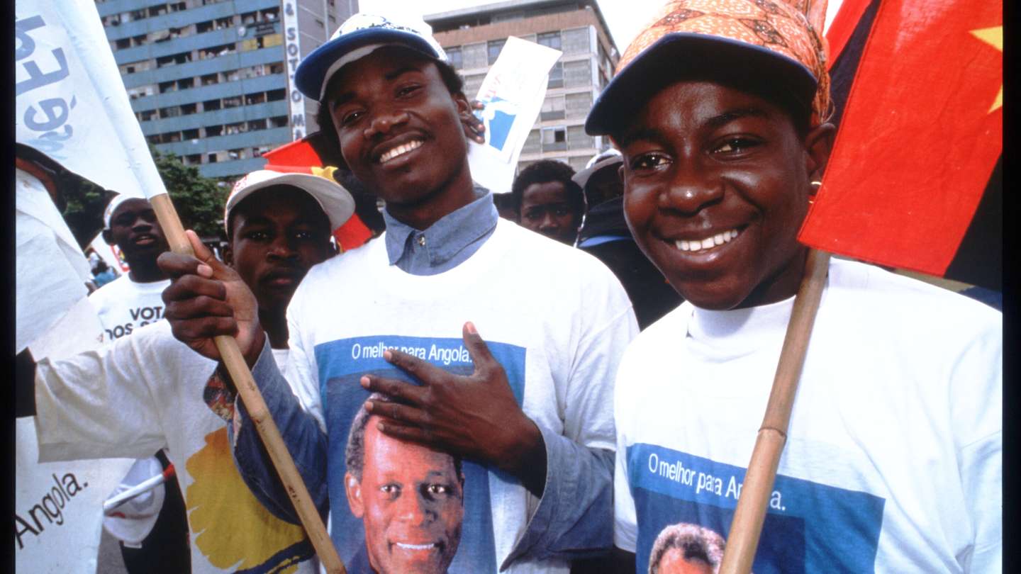 Rally In Angola Before Elections