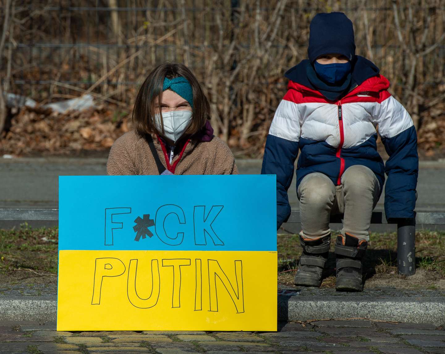 Berlin Holds Large Anti-War Rally As Ukraine Battles Russian Invasion