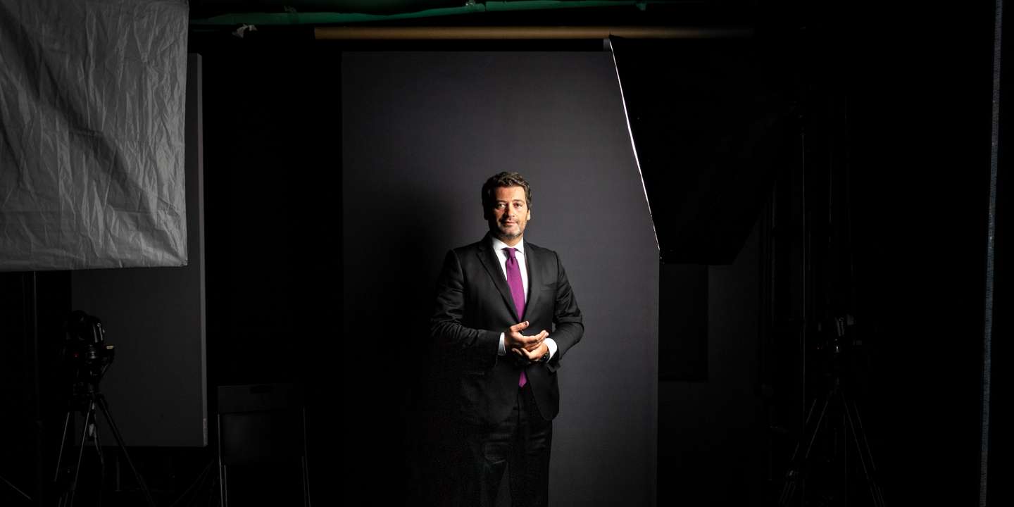 Entrevista "Sob-Escuta" a André Ventura, líder do partido CHEGA, para o jornal Observador. 24 de Outubro de 2022, Alvalade TOMÁS SILVA/OBSERVADOR
