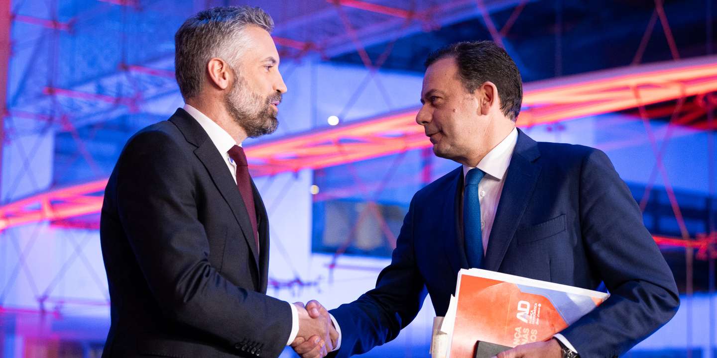 Duelo sobre as contas do programa da AD foi um dos temas do debate entre Pedro Nuno Santos e Luís Montenegro