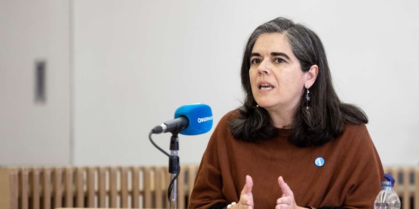 Debate para as Eleições Legislativas com os cabeças de lista de cada partido para Lisboa. Carla Castro, Iniciativa Liberal (IL) Universidade Nova, Lisboa 13 de Janeiro de 2021 TOMÁS SILVA/OBSERVADOR