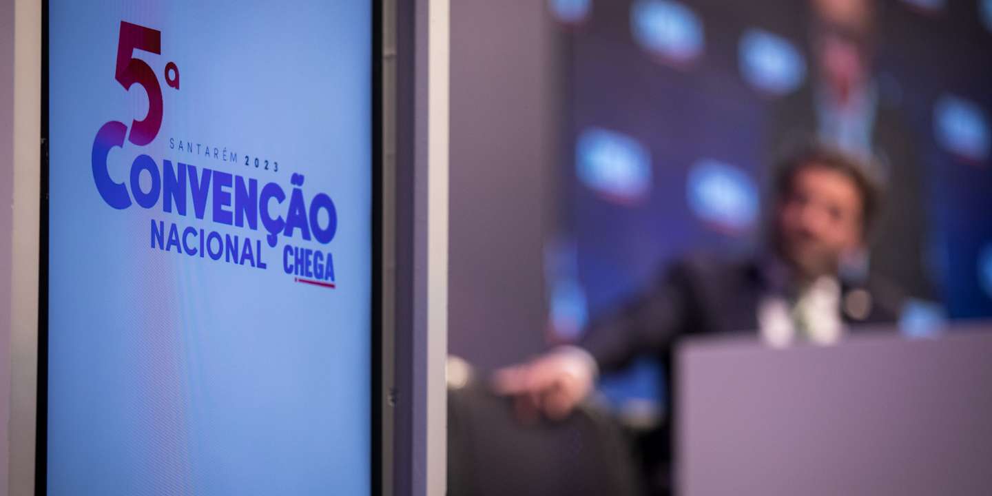 5ª CONVENÇÃO NACIONAL DO CHEGA: Segundo dia de congresso do partido CHEGA. Intervenção da deputada, Rita Matias. 28 de Janeiro de 2022 CNEMA, Santarem TOMÁS SILVA/OBSERVADOR